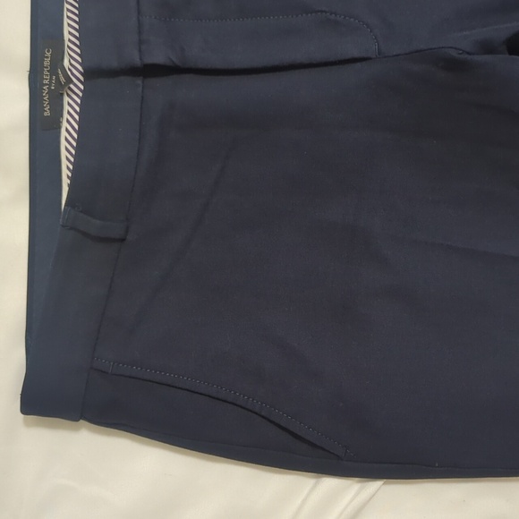 Banana Republic Ryan Fit Trouser, Color Navy Size 10S - Picture 5 of 15
